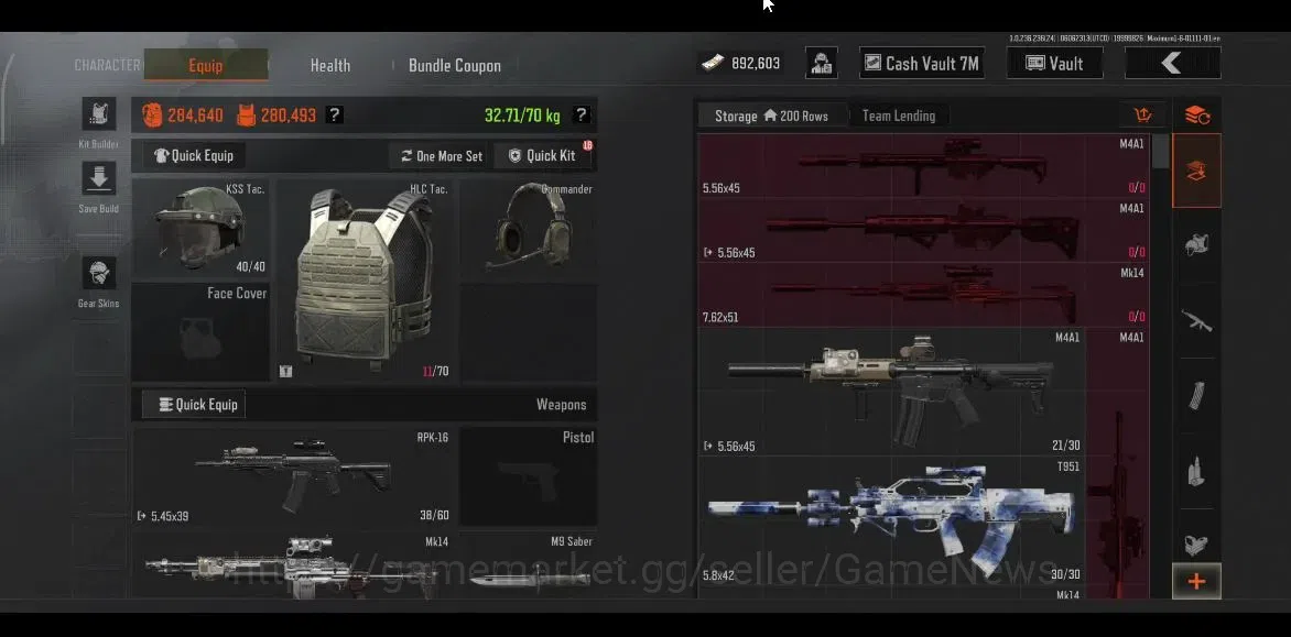 Arena Breakout Accounts MOBILE|Lv30|SV 27.6M|CV 7M|Maelstrom AKM,Quickhack image 4