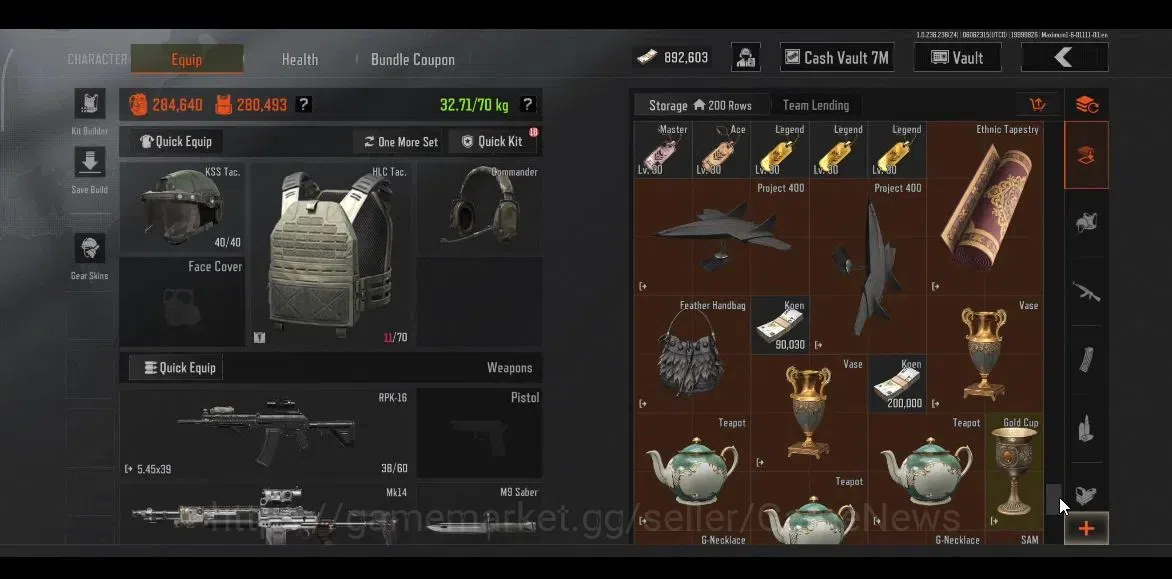 Arena Breakout Accounts MOBILE|Lv30|SV 27.6M|CV 7M|Maelstrom AKM,Quickhack image 5