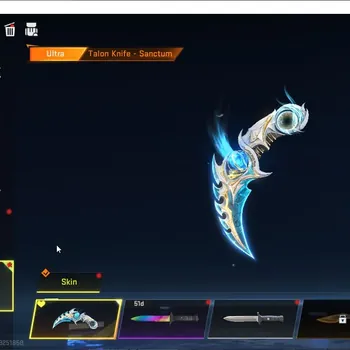 Blood Strike Accounts Collab Skin Asia|ETERNAL MP7 TideSong,DeAgle+Melee Talon Sactum,Staff|Collab AOT Levi,Female