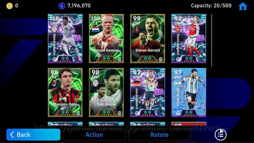 eFootball Accounts Android|Epic Ronald Koeman,Steven Gerrard,Massimo image 4
