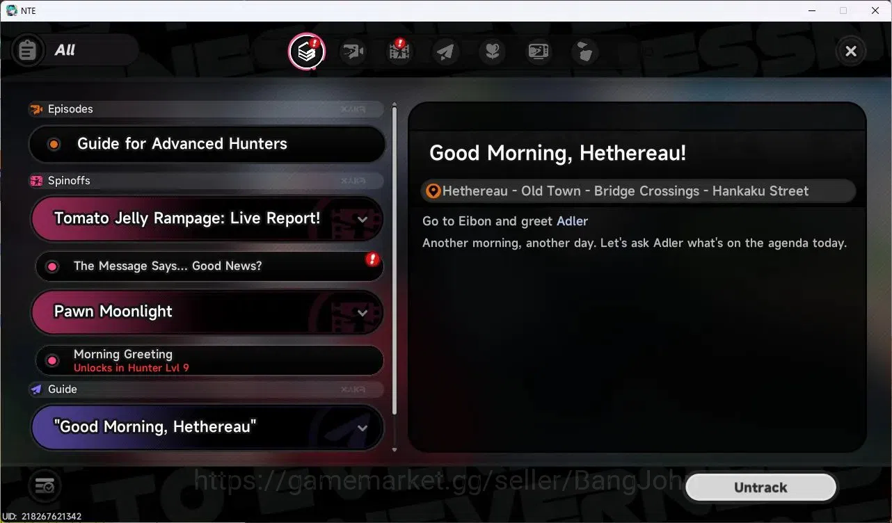 Neverness to Everness Accounts Europe | Hunter Lv 8 | 2 S-Class (Lacrimosa+Sign)  image 15