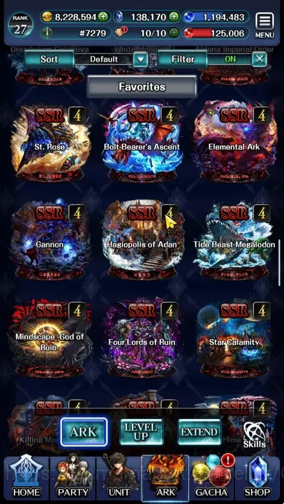 Last Cloudia Accounts GLOBAL|Rank 27|138k Crystal|Top Tier Unit (SM Sera image 10