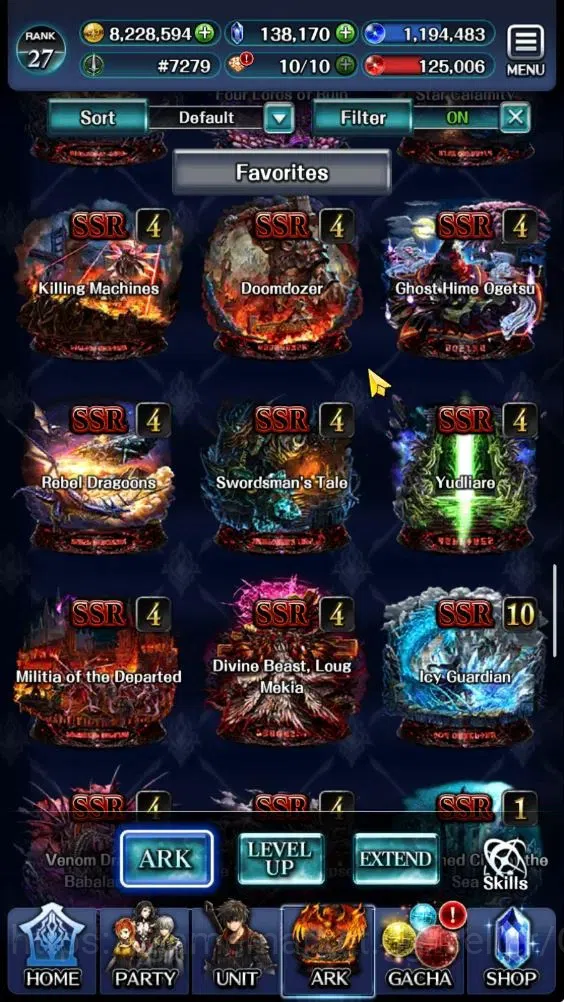 Last Cloudia Accounts GLOBAL|Rank 27|138k Crystal|Top Tier Unit (SM Sera image 11