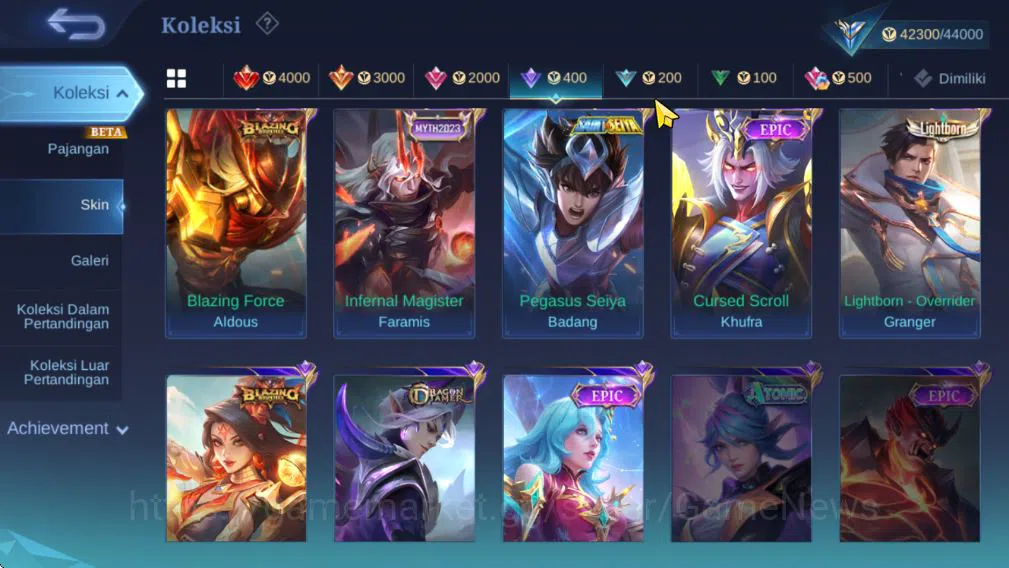 Mobile Legends: Bang Bang Accounts Hero131|Skin 203|High Glory70|Karina[KOF],Natalia[ image 6