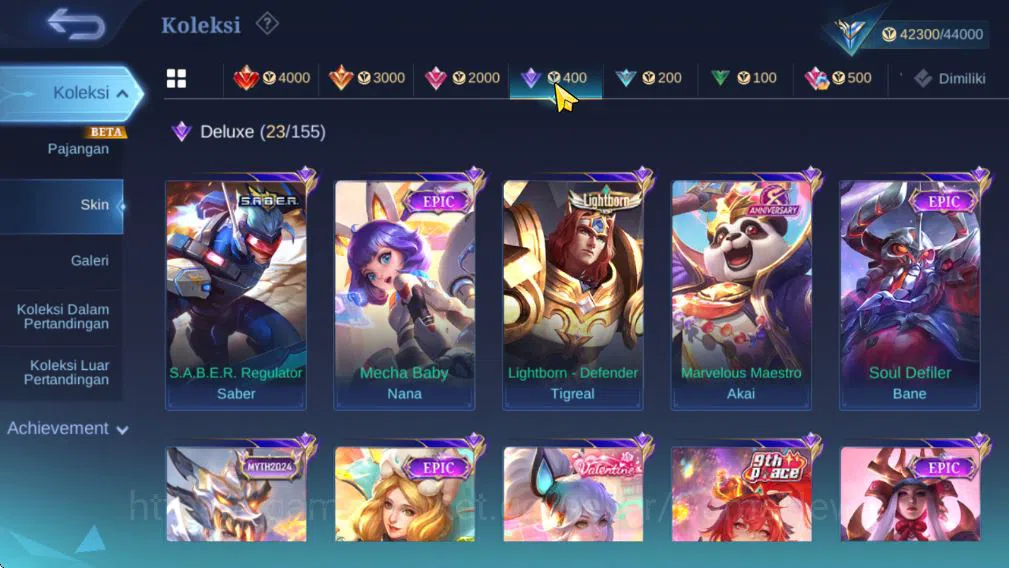 Mobile Legends: Bang Bang Accounts Hero131|Skin 203|High Glory70|Karina[KOF],Natalia[ image 7