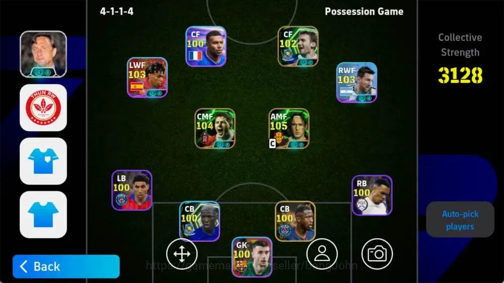 eFootball Accounts Mobile|PW 3128|Steven Gerrard Epic,Francesco Epic, image 1