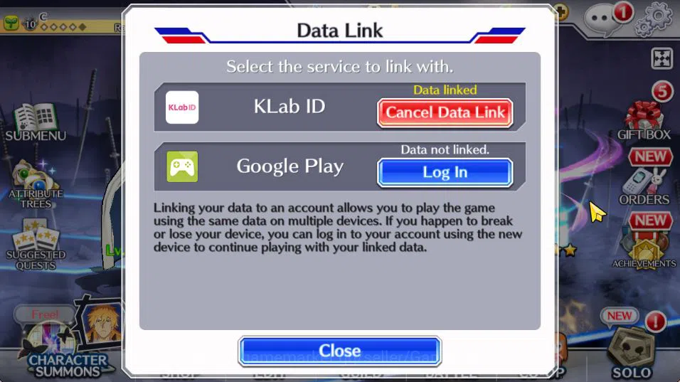 Bleach: Brave Souls Accounts [GLOBAL]6K Orb+Fresh All Story|Jushiro Soul Reaper image 14