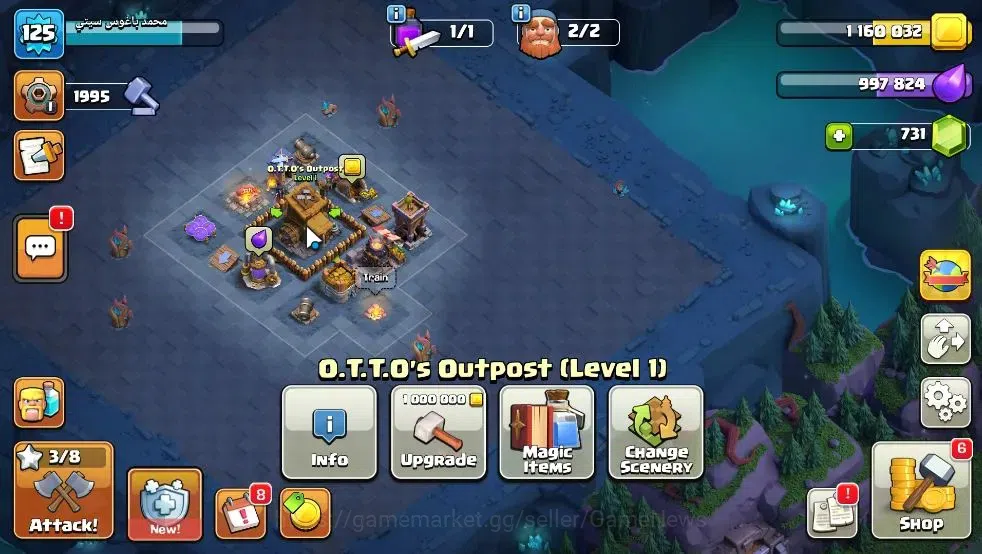 Clash of Clans Accounts Lv 125|TH 13 - BH 6 Lvl 125 |Limited Skin|BK 50,AQ image 13