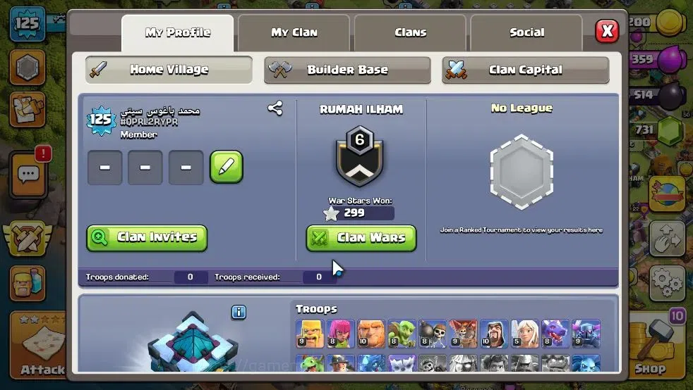 Clash of Clans Accounts Lv 125|TH 13 - BH 6 Lvl 125 |Limited Skin|BK 50,AQ image 2