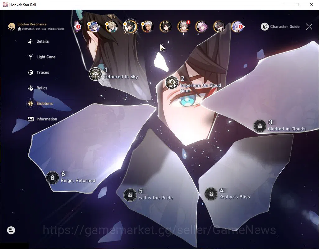 Honkai Star Rail Accounts Asia|TL 70|19 Limited|[Ashveil,The Herta E2,Castor image 11