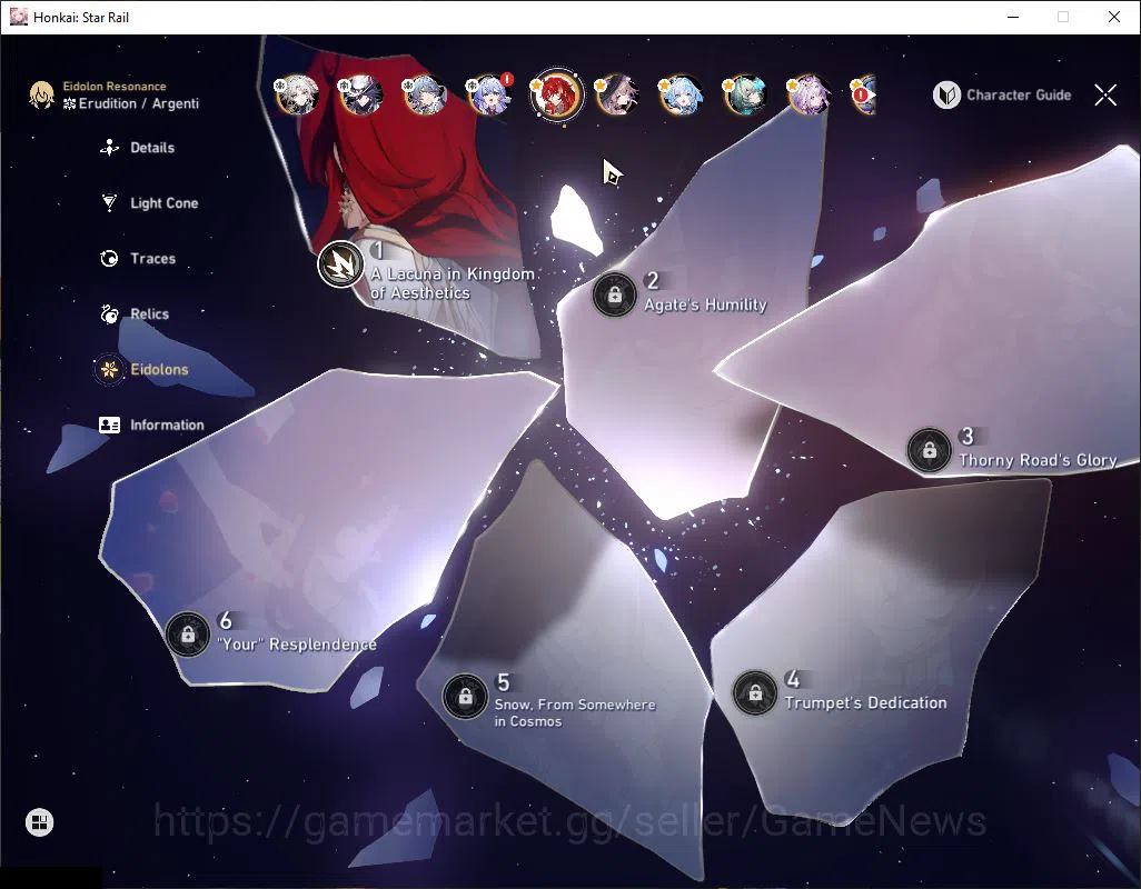 Honkai Star Rail Accounts Asia|TL 70|19 Limited|[Ashveil,The Herta E2,Castor image 13