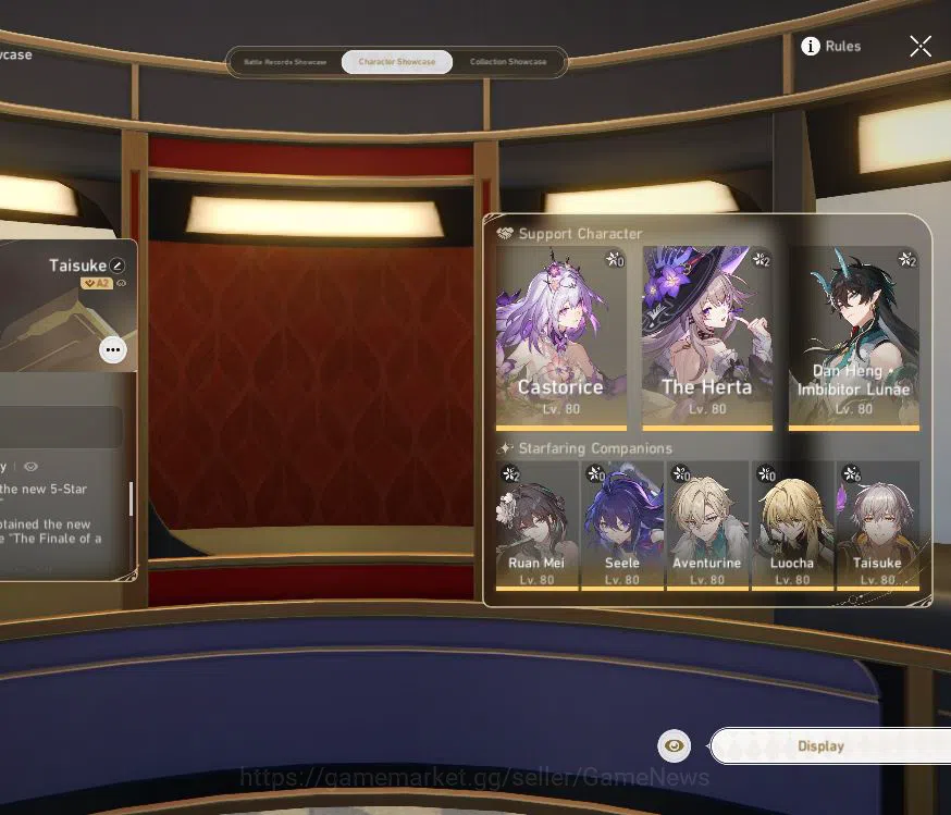 Honkai Star Rail Accounts Asia|TL 70|19 Limited|[Ashveil,The Herta E2,Castor image 19