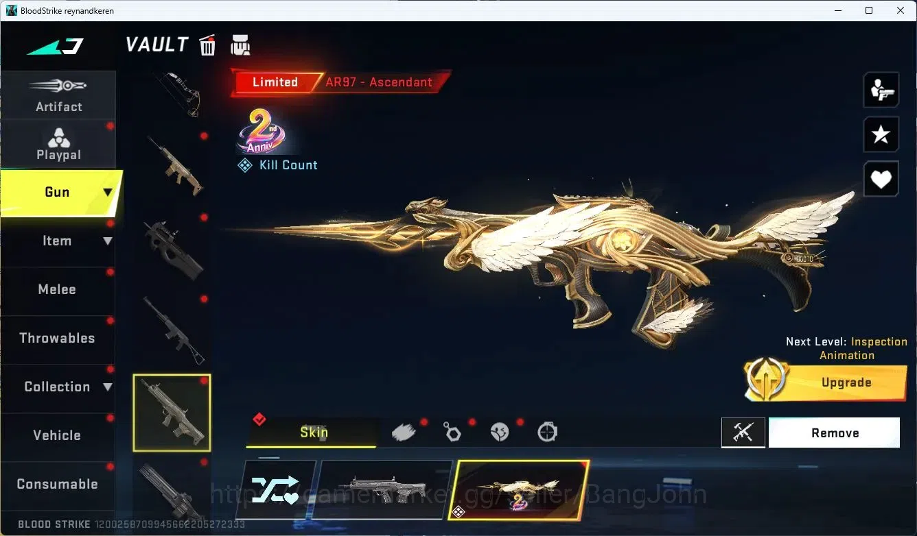 Blood Strike Accounts ASIA | Eternal: Desert Eagle-Scorpius | 4 7DS Item image 10