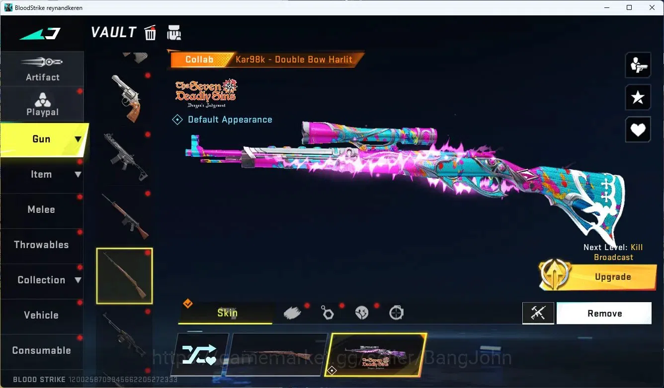 Blood Strike Accounts ASIA | Eternal: Desert Eagle-Scorpius | 4 7DS Item image 11