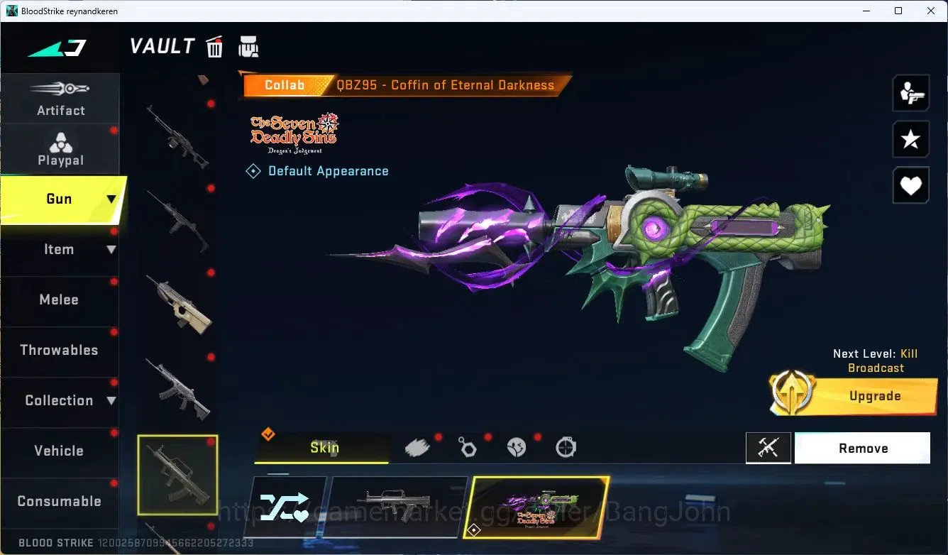 Blood Strike Accounts ASIA | Eternal: Desert Eagle-Scorpius | 4 7DS Item image 12