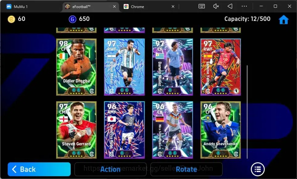 eFootball Accounts Mobile|PW 3151|Epic Cruyff,Vieira,Inzaghi, Jordi A image 4