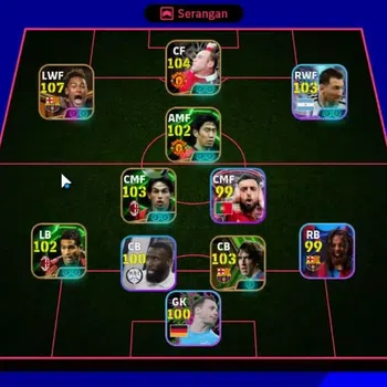 eFootball Accounts Legends & Iconic Players Android|BigTime Neymar Jr 11 Jan'15|Epic Wayne Rooney,D Albertini,Carles