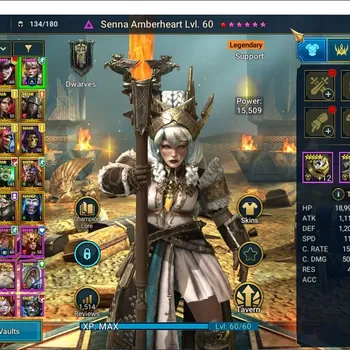 Raid: Shadow Legends Accounts Mid-Game Lv 52|683K Power|21