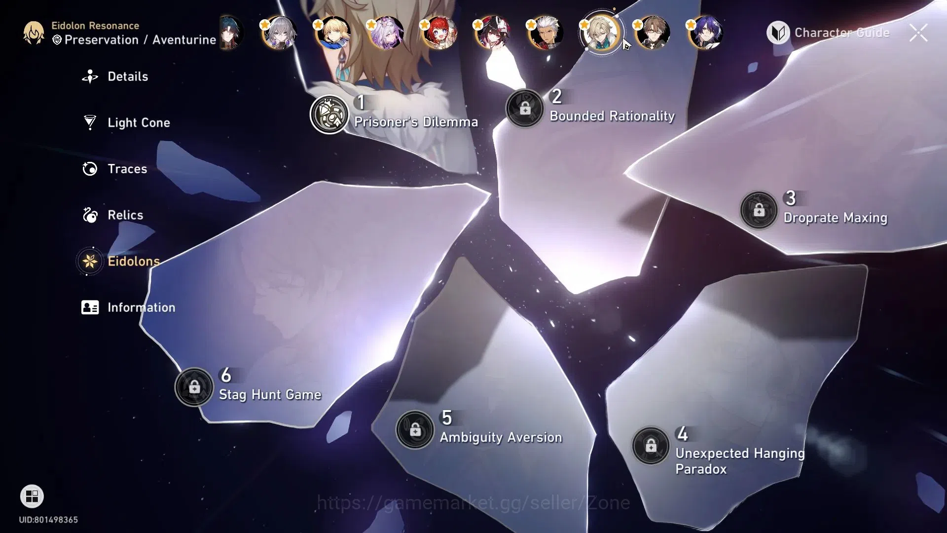 Honkai Star Rail Accounts ASIA|TL70|16 Lv80 Char: Phainon, Robin, Firefly, R image 11