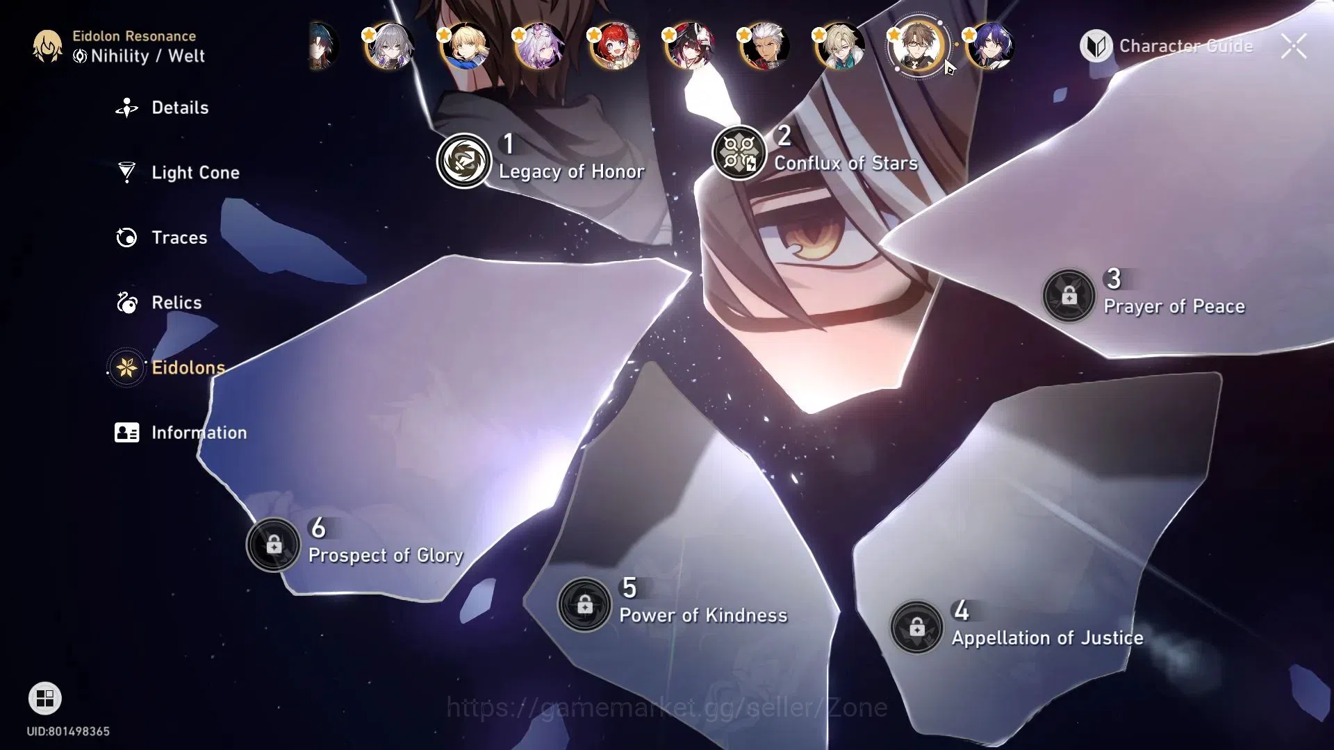 Honkai Star Rail Accounts ASIA|TL70|16 Lv80 Char: Phainon, Robin, Firefly, R image 12