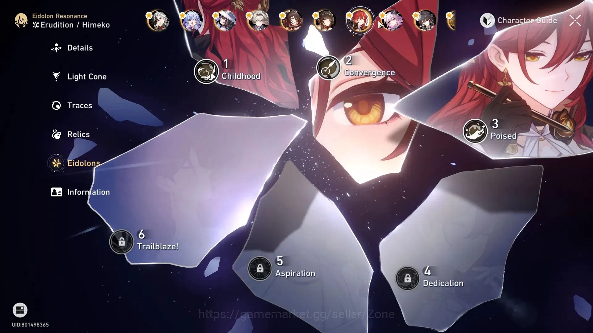 Honkai Star Rail Accounts ASIA|TL70|16 Lv80 Char: Phainon, Robin, Firefly, R image 5