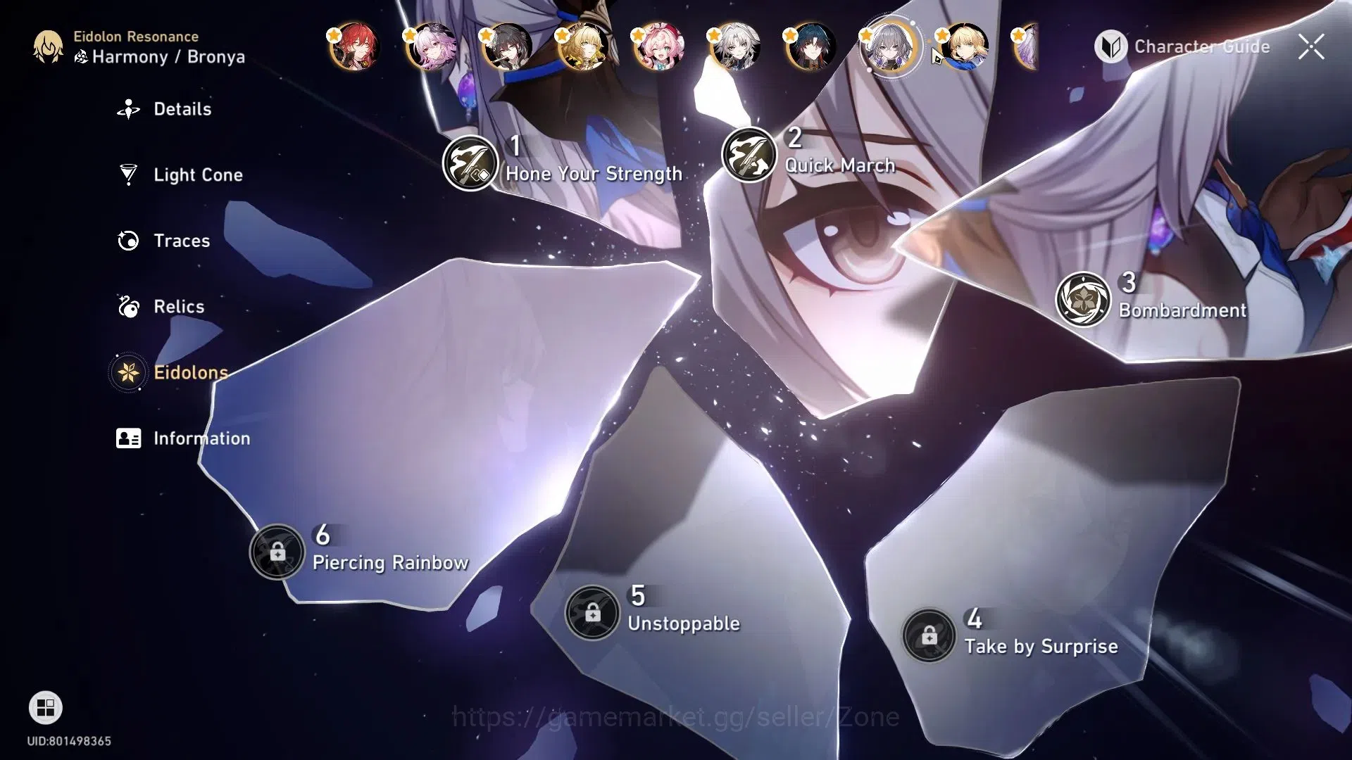 Honkai Star Rail Accounts ASIA|TL70|16 Lv80 Char: Phainon, Robin, Firefly, R image 9