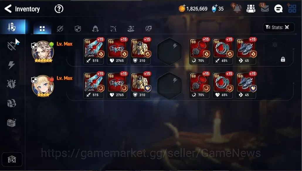Epic Seven Accounts GLOBAL UNVERIF|New Era|Starter|2 ML(SE Celine,TE K image 15
