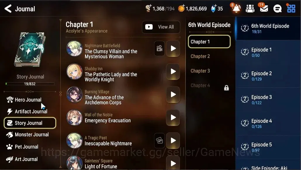 Epic Seven Accounts GLOBAL UNVERIF|New Era|Starter|2 ML(SE Celine,TE K image 7