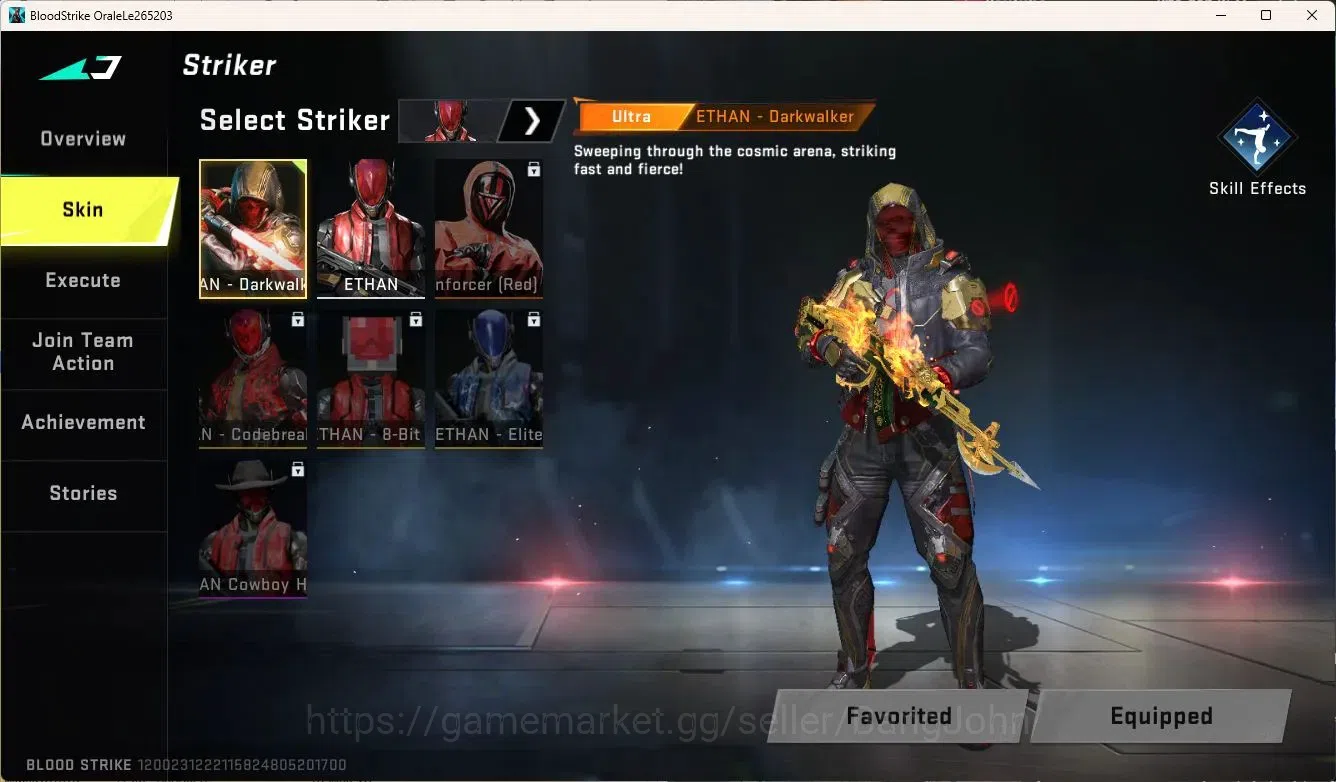 Blood Strike Accounts ASIA | 1 7DS: AK47|1 ULTRA: QBZ95|ULTRA STRIKER: E image 2
