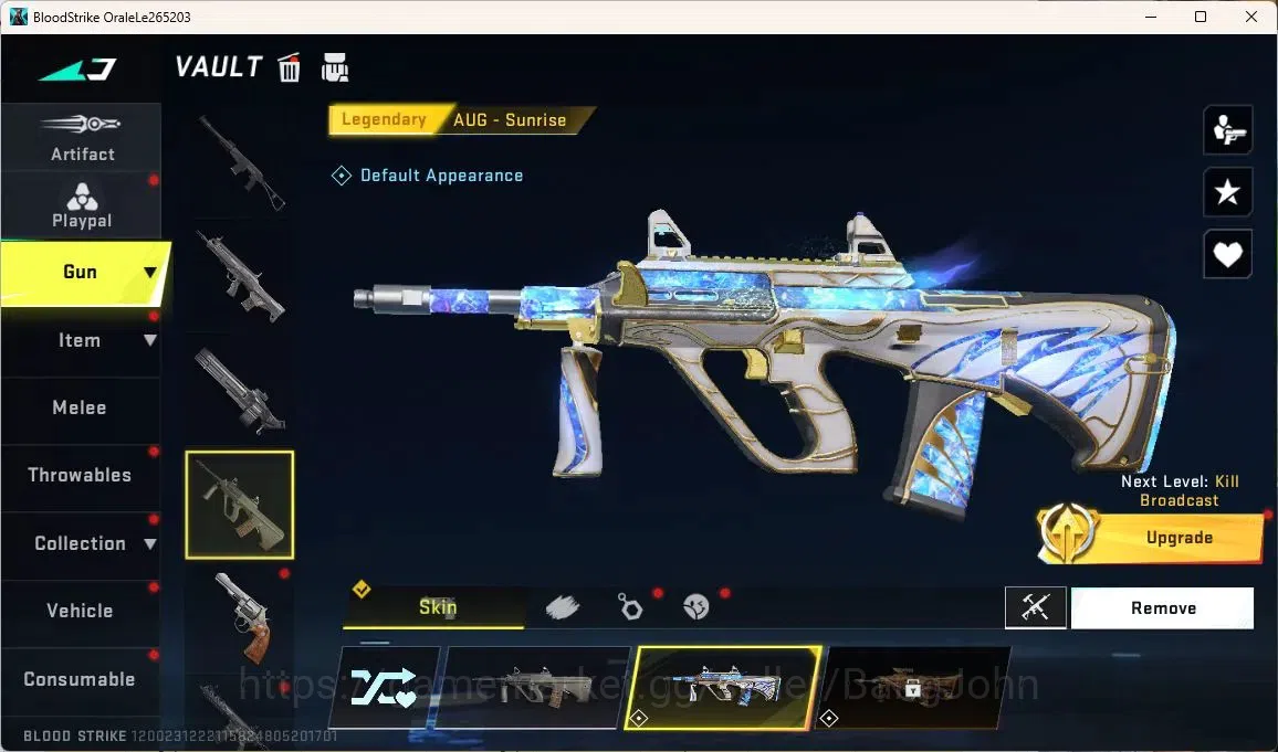 Blood Strike Accounts ASIA | 1 7DS: AK47|1 ULTRA: QBZ95|ULTRA STRIKER: E image 6