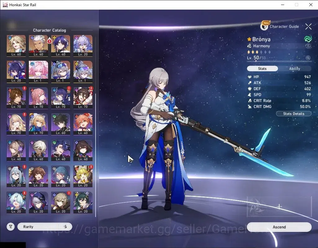 Honkai Star Rail Accounts Others Asia|TL 65|13 Limited|1 5