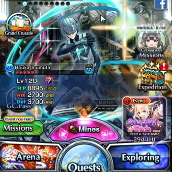 Grand Summoners Accounts End-Game Global|Rank 116|19 Ascend 19 TW (H Inumuta,Saitama Hero,S Miyu,Chloe,DLS Rimuru,AS Erens