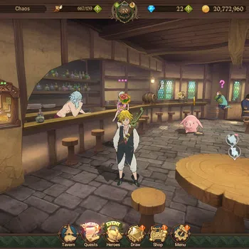 The Seven Deadly Sins: Grand Cross Accounts Others ASIA|2.1m CC|1LR Helbram|Collab TOG&Overlord|UR