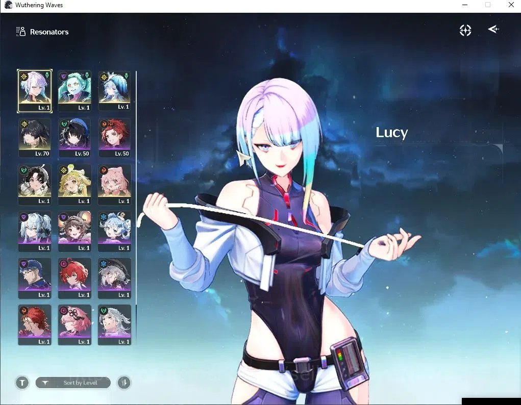 Wuthering Waves Accounts SEA|UL 47|3 Limited|Lucy R6+Sign,Rebecca,Shorekeep image 2