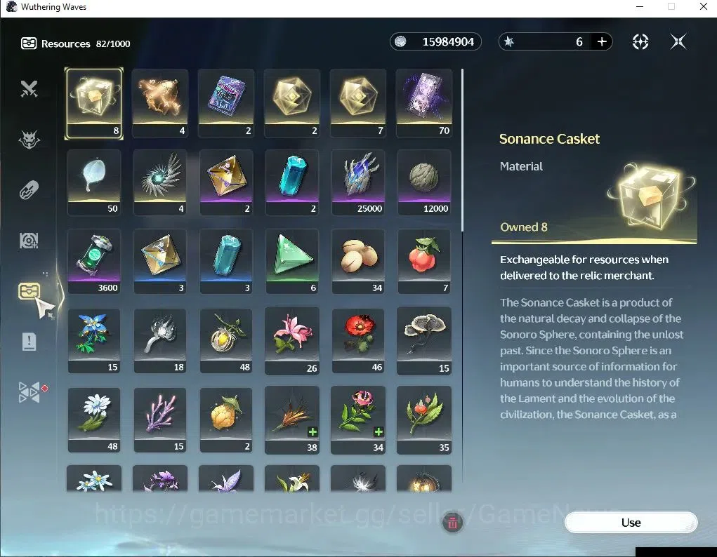 Wuthering Waves Accounts SEA|UL 47|3 Limited|Lucy R6+Sign,Rebecca,Shorekeep image 8