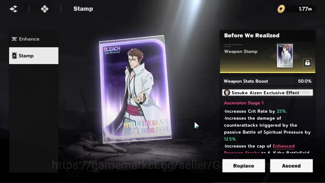 BLEACH: Soul Resonance Accounts NuverseSEA|LV 69|8 SSR 14
