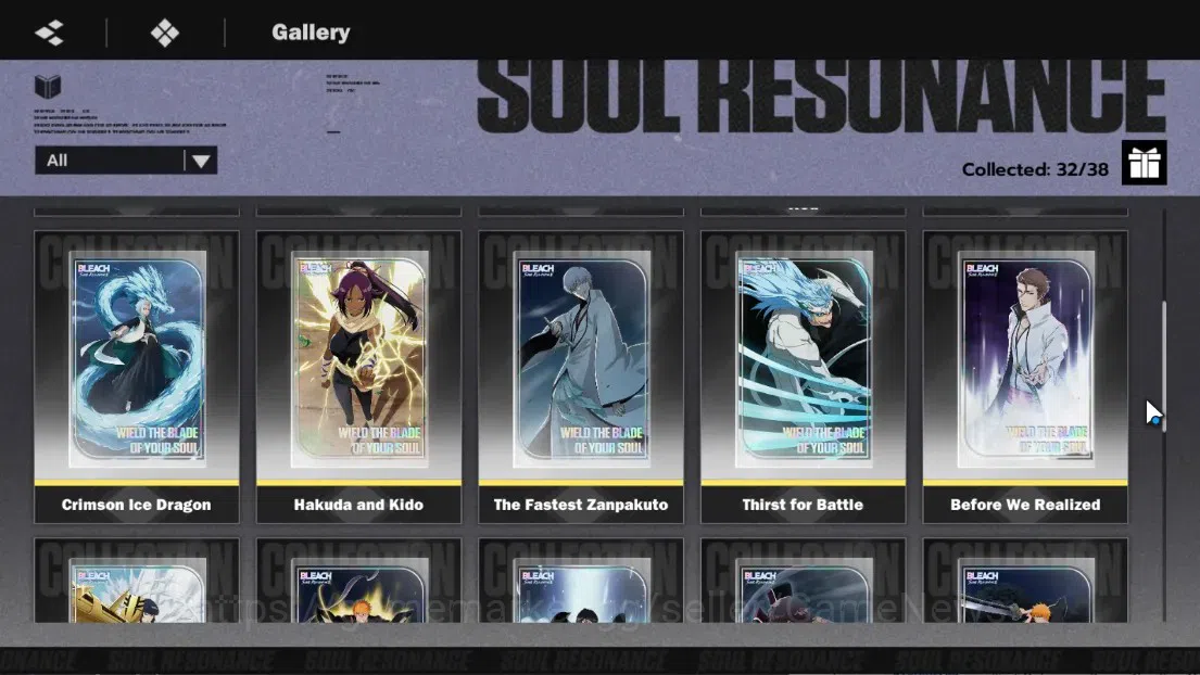 BLEACH: Soul Resonance Accounts NuverseSEA|LV 69|8 SSR 5