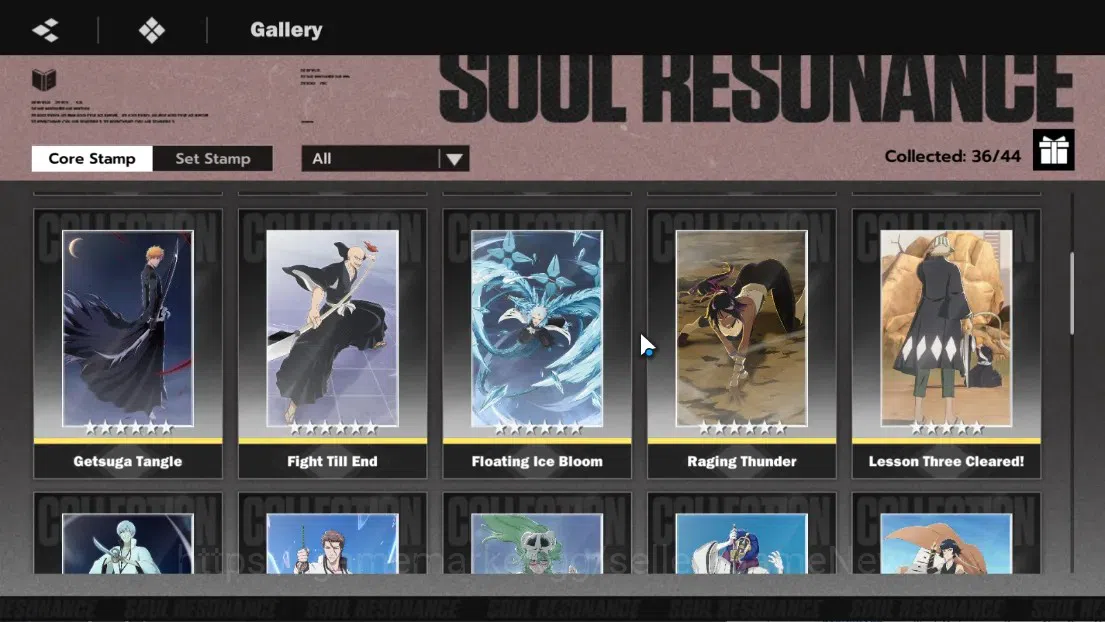 BLEACH: Soul Resonance Accounts NuverseSEA|LV 69|8 SSR 8