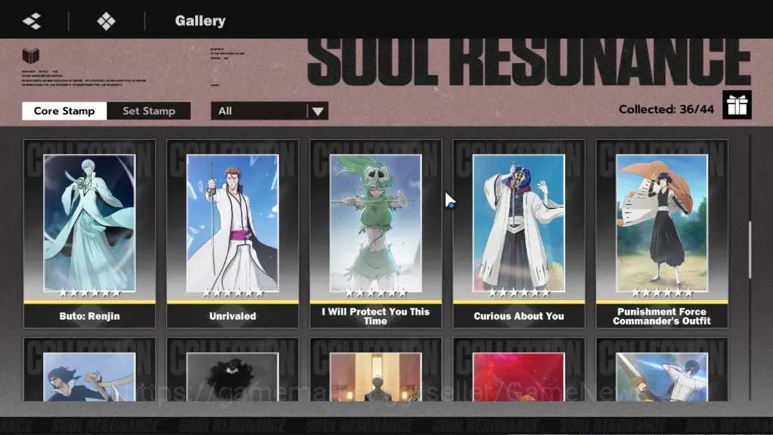 BLEACH: Soul Resonance Accounts NuverseSEA|LV 69|8 SSR 9