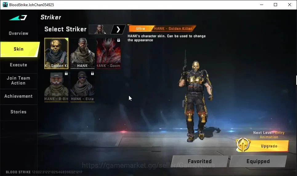 Blood Strike Accounts ASIA|Starter|Collab 7DS[AK47-Sacret Axe Rhitta]|Co image 3