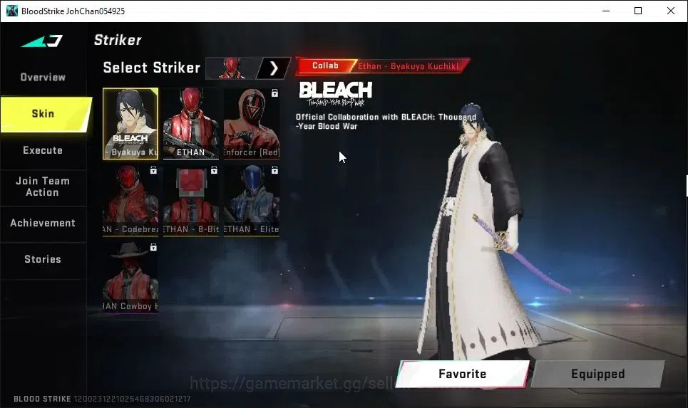 Blood Strike Accounts ASIA|Starter|Collab 7DS[AK47-Sacret Axe Rhitta]|Co image 4
