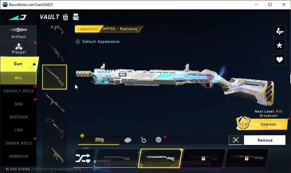 Blood Strike Accounts ASIA|Starter|Collab 7DS[AK47-Sacret Axe Rhitta]|Co image 6