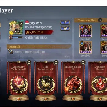 Watcher of Realms End-Game GLOBAL 60x|7M Power|23K Gems|11 Lord[Valderon,Pare image 1