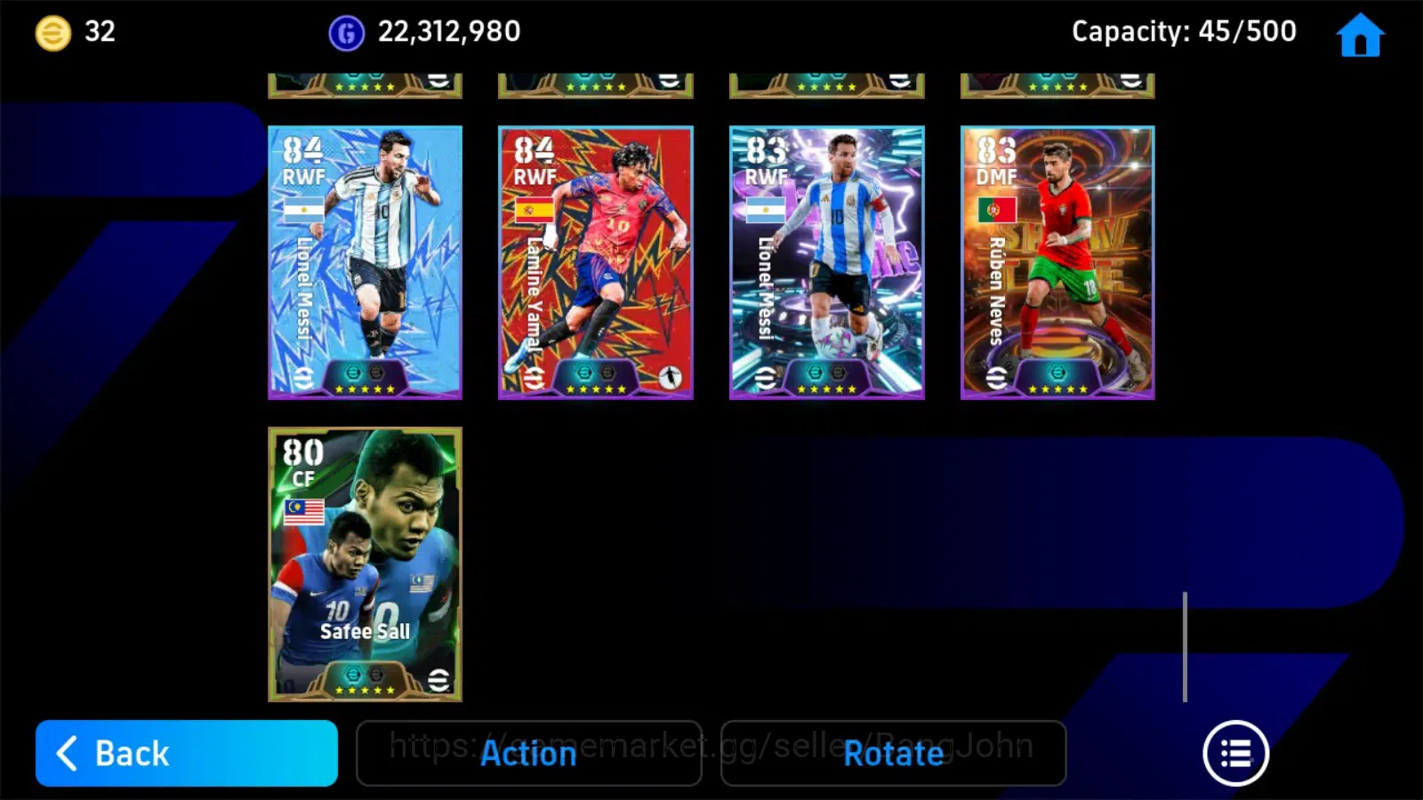 eFootball Accounts Legends & Iconic Players Mobile|PW 3208|Eden Hazard BigT'18,Pep Guardiola Epic,Dragan Stojkovic 1