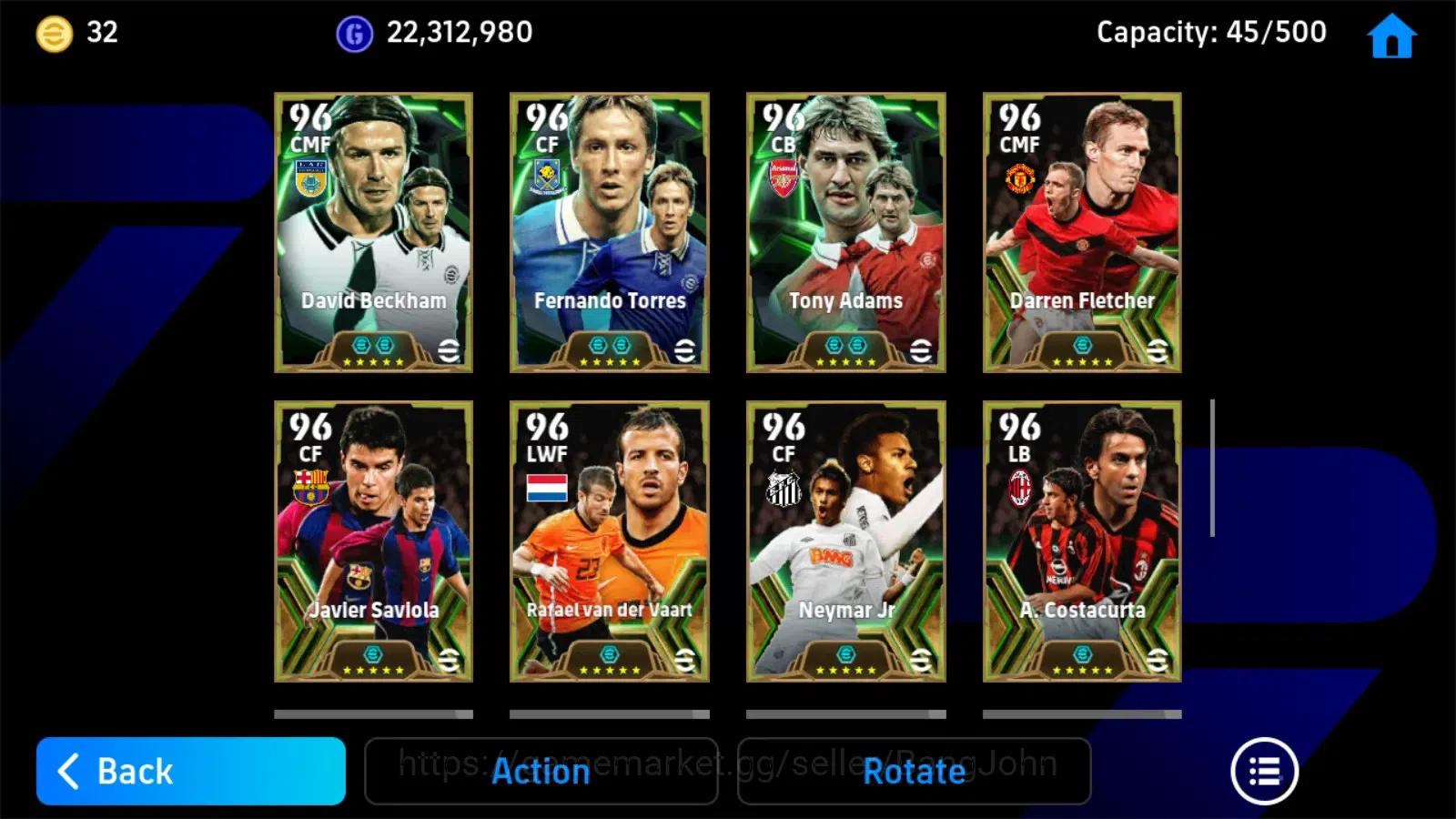 eFootball Accounts Legends & Iconic Players Mobile|PW 3208|Eden Hazard BigT'18,Pep Guardiola Epic,Dragan Stojkovic 3