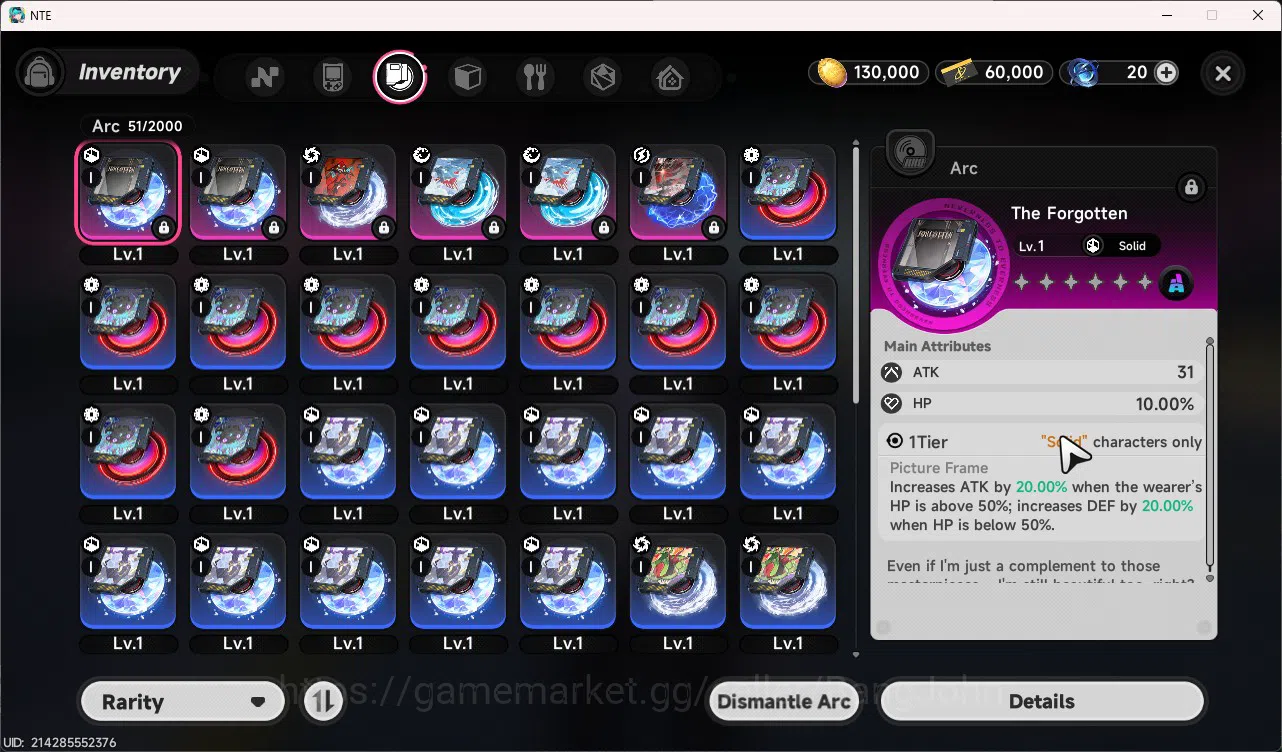 Neverness to Everness Accounts EU | Starter Lvl 3 | 2 S Nanally, Sakiri + 5 A Cha image 5