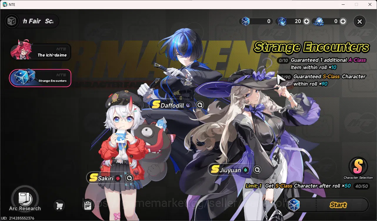 Neverness to Everness Accounts EU | Starter Lvl 3 | 2 S Nanally, Sakiri + 5 A Cha image 8