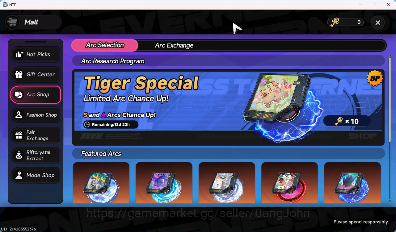 Neverness to Everness Accounts EU | Starter Lvl 3 | 2 S Nanally, Sakiri + 5 A Cha image 9