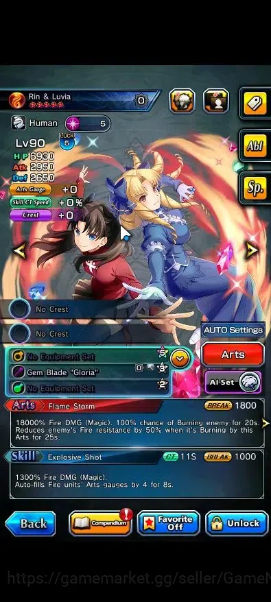 Grand Summoners Accounts End-Game Global|Rank 46|21 Ascend (Paladin Roy,Summer Miyu,War Hero 11