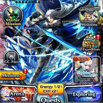 Grand Summoners End-Game Global|Rank 46|21 Ascend (Paladin Roy,Summer Miyu, image 1